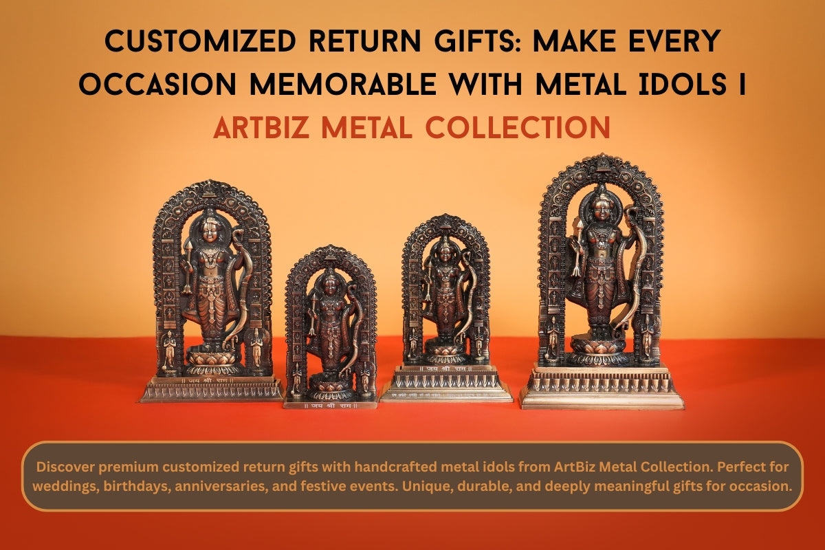 Customized Return Gifts: Make Every Occasion Memorable with Metal Idols | ArtBiz Metal Collection