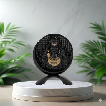 Big Round Mahadev (Black)