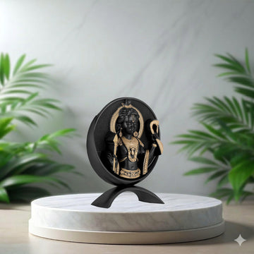 Small Round Ram Lalla (Black)