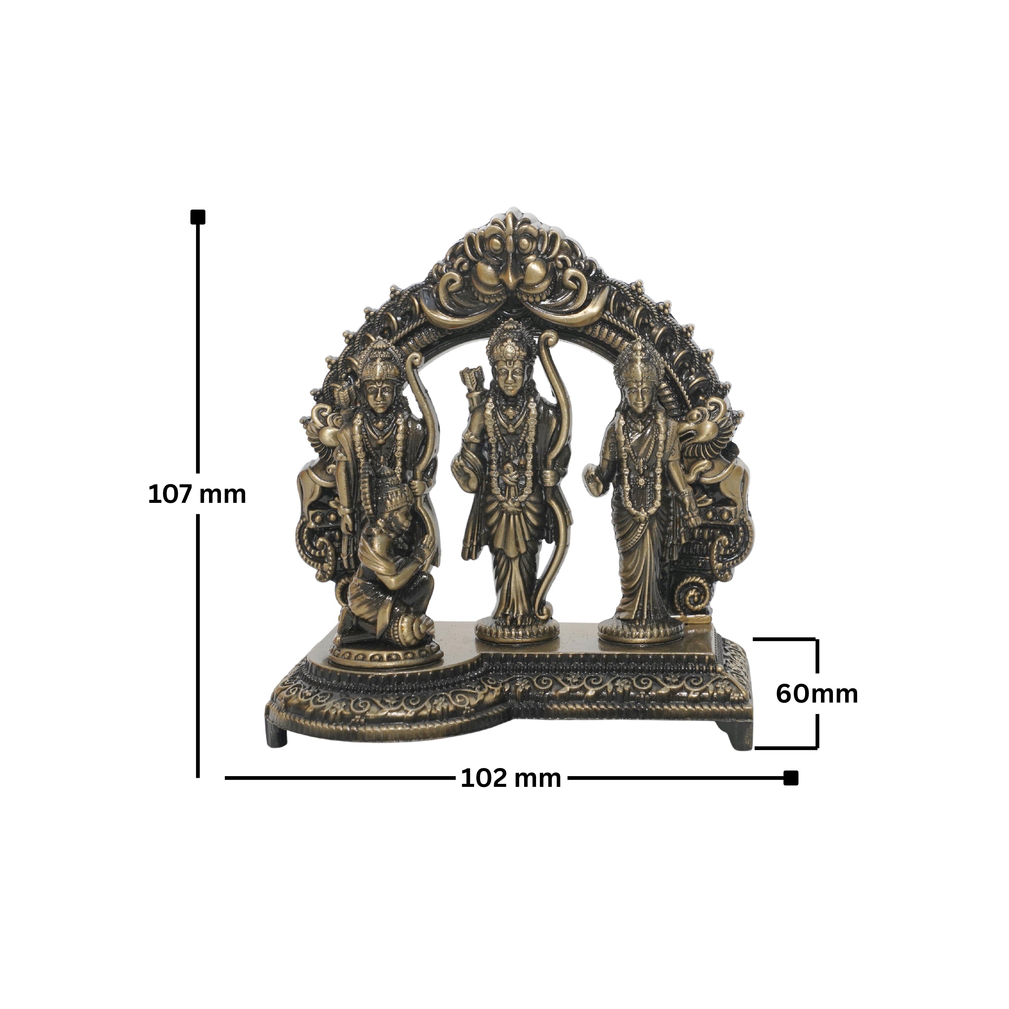 Ram Darbar 3D (Brass)