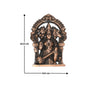 Panchmukhi Hanuman Idol Copper Finish 4.5 Inch