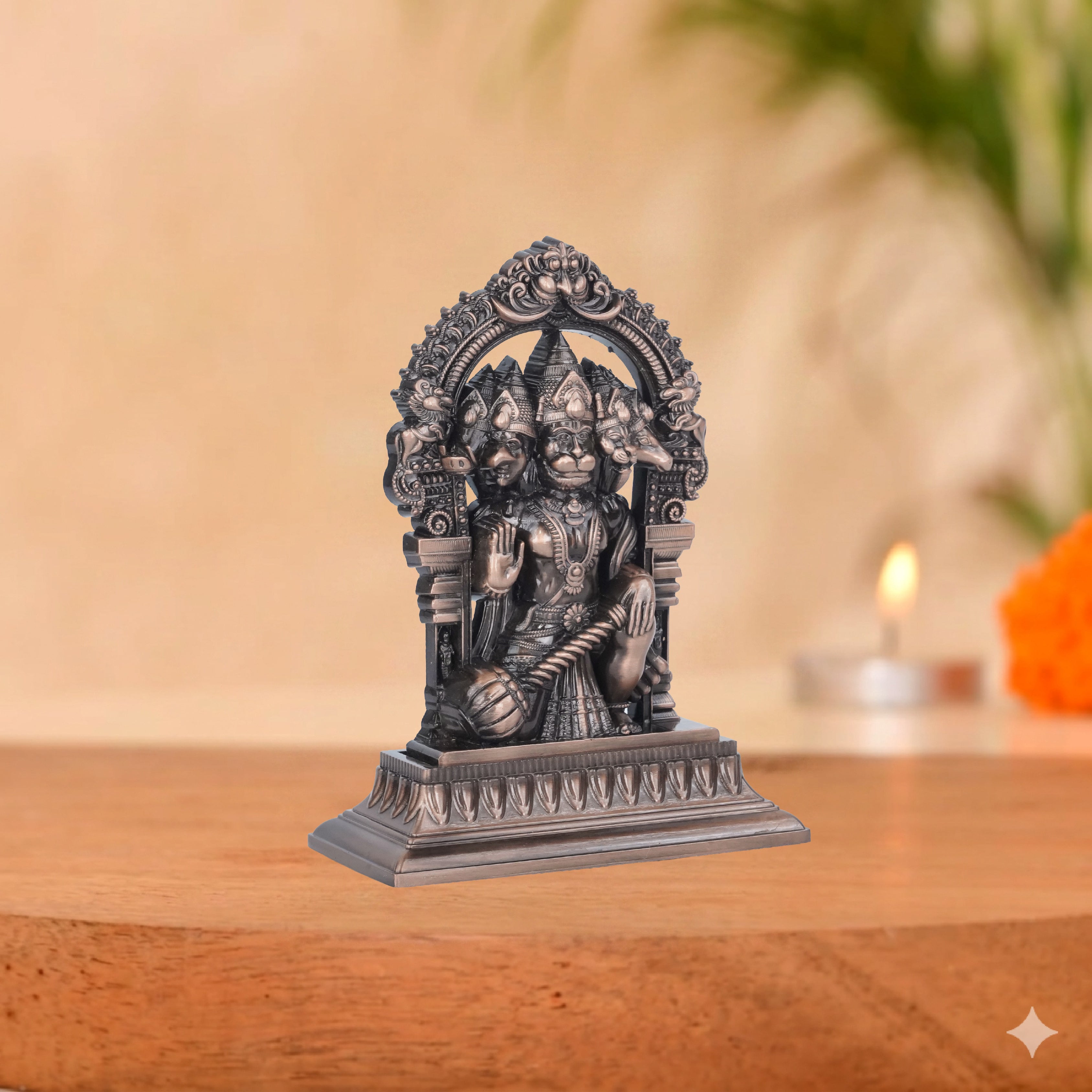Panchmukhi Hanuman 5.5 Inch (Copper)