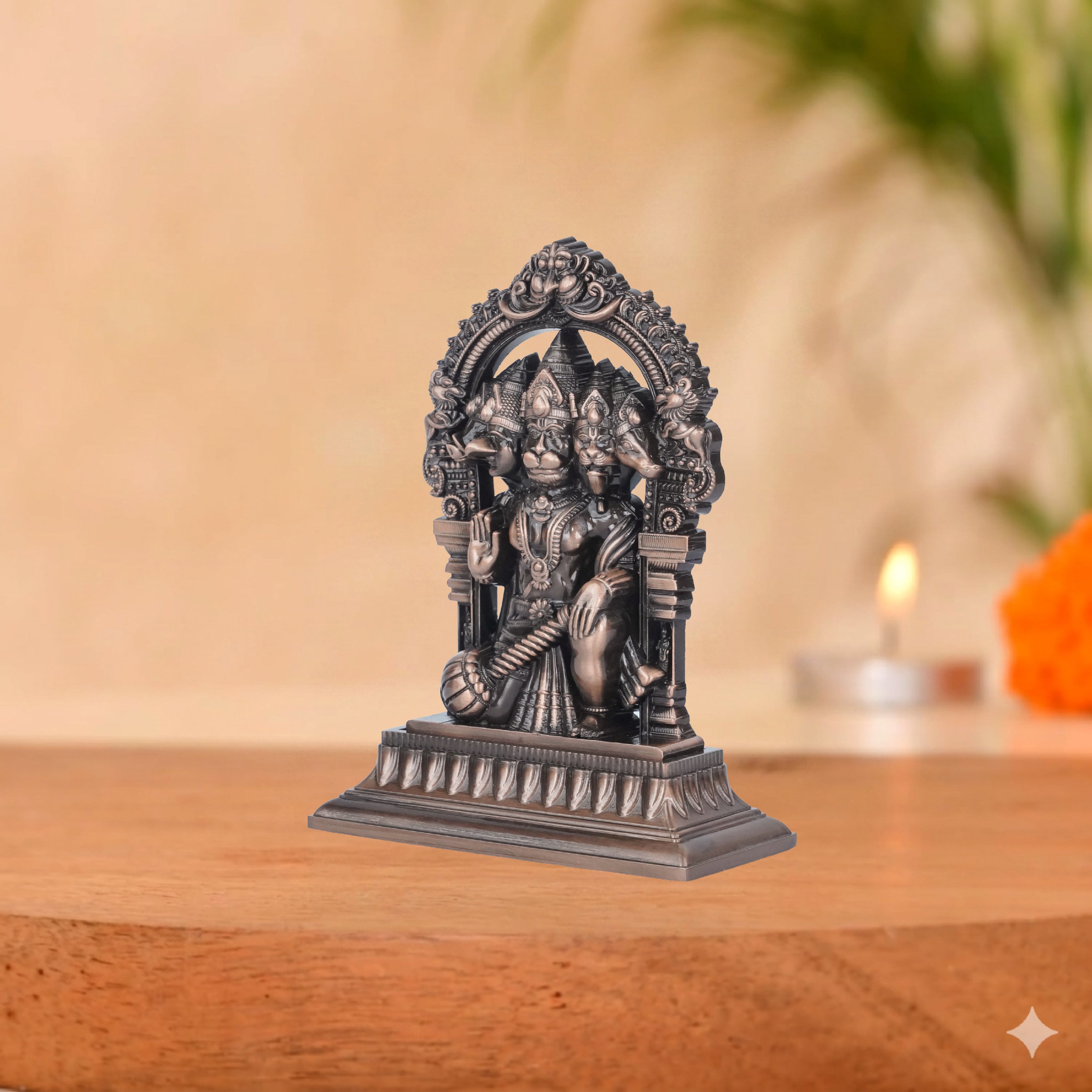 Panchmukhi Hanuman 5.5 Inch (Copper)