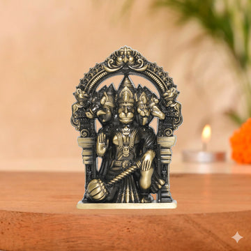 Panchmukhi Hanuman 4.5 Inch (Brass)