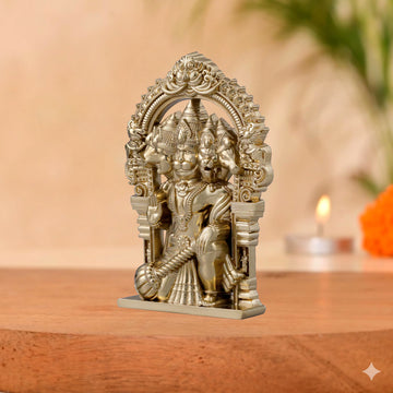 Panchmukhi Hanuman 4.5 Inch (Gold)