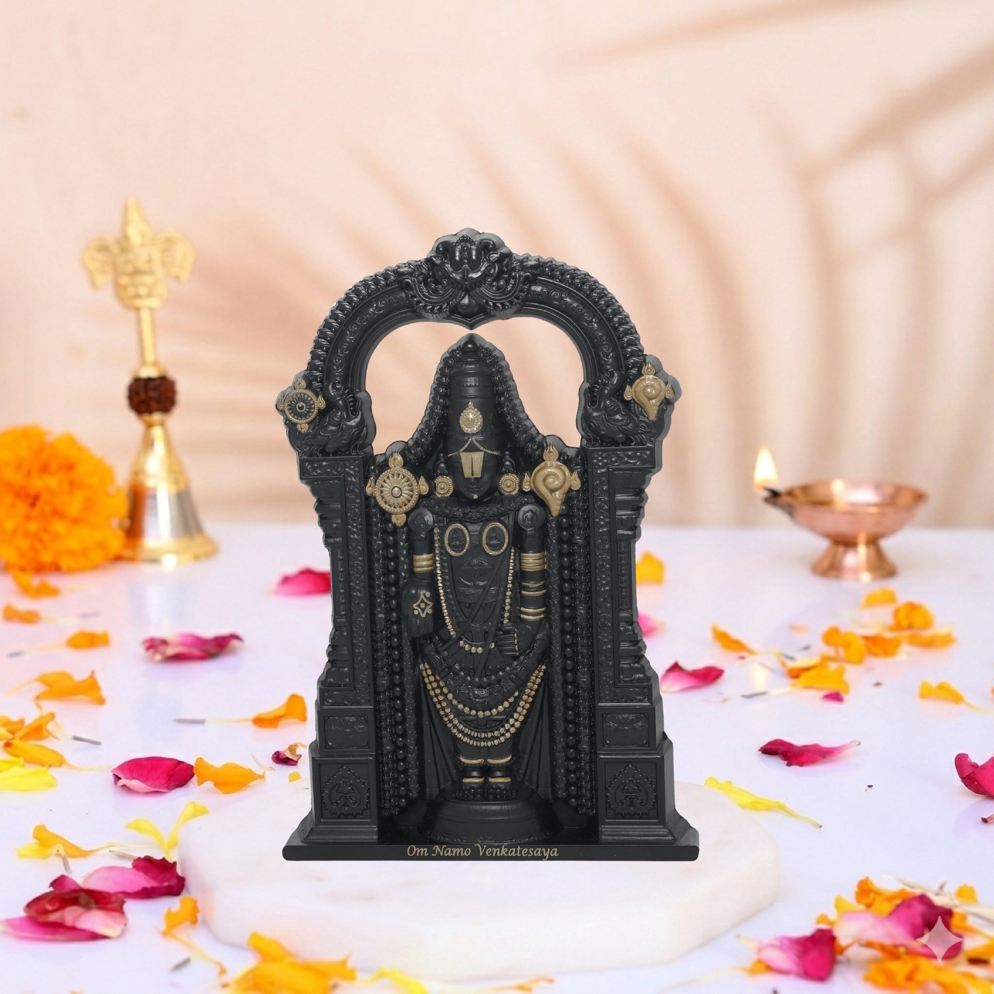 Tirupati 6 Inch (Black)