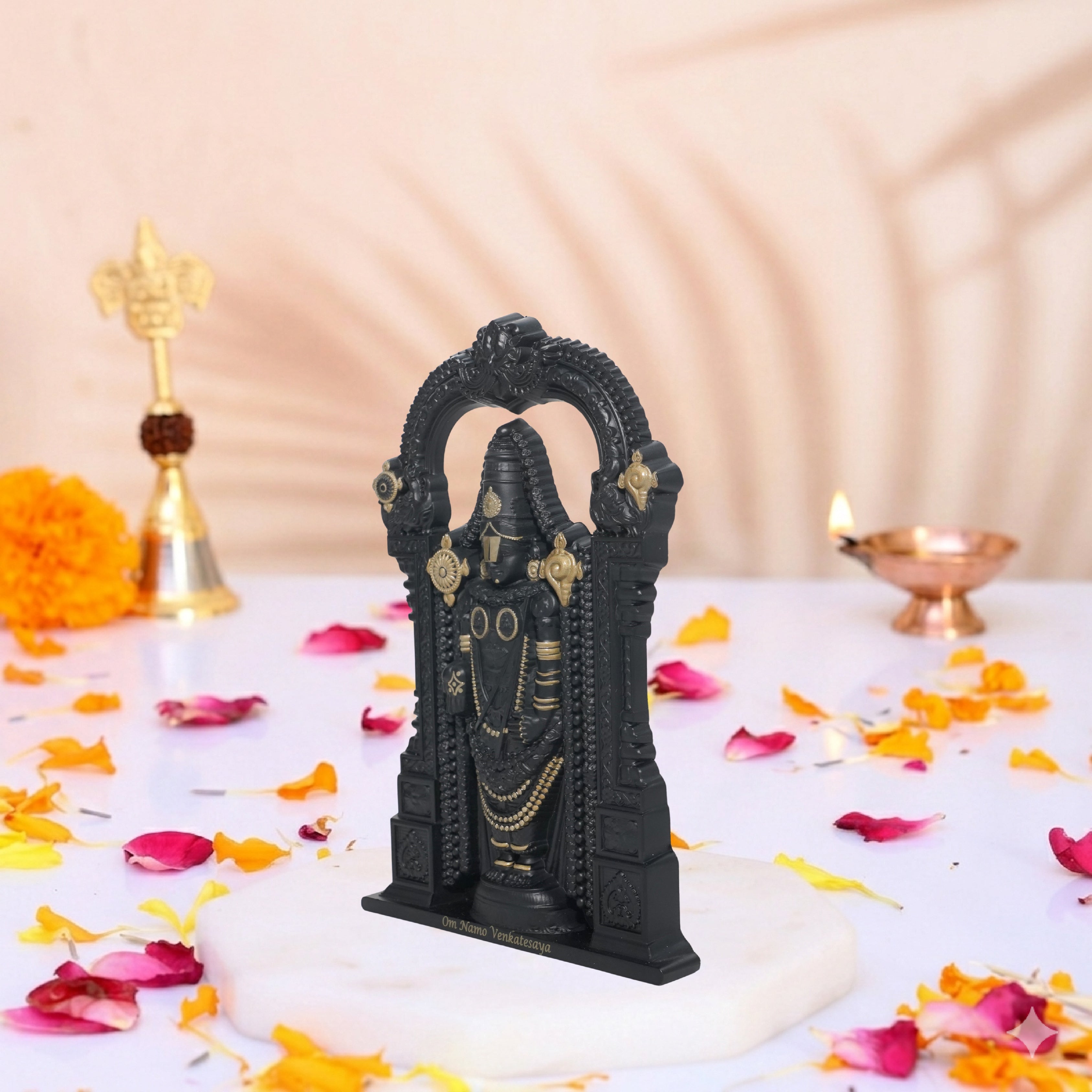 Tirupati 6 Inch (Black)