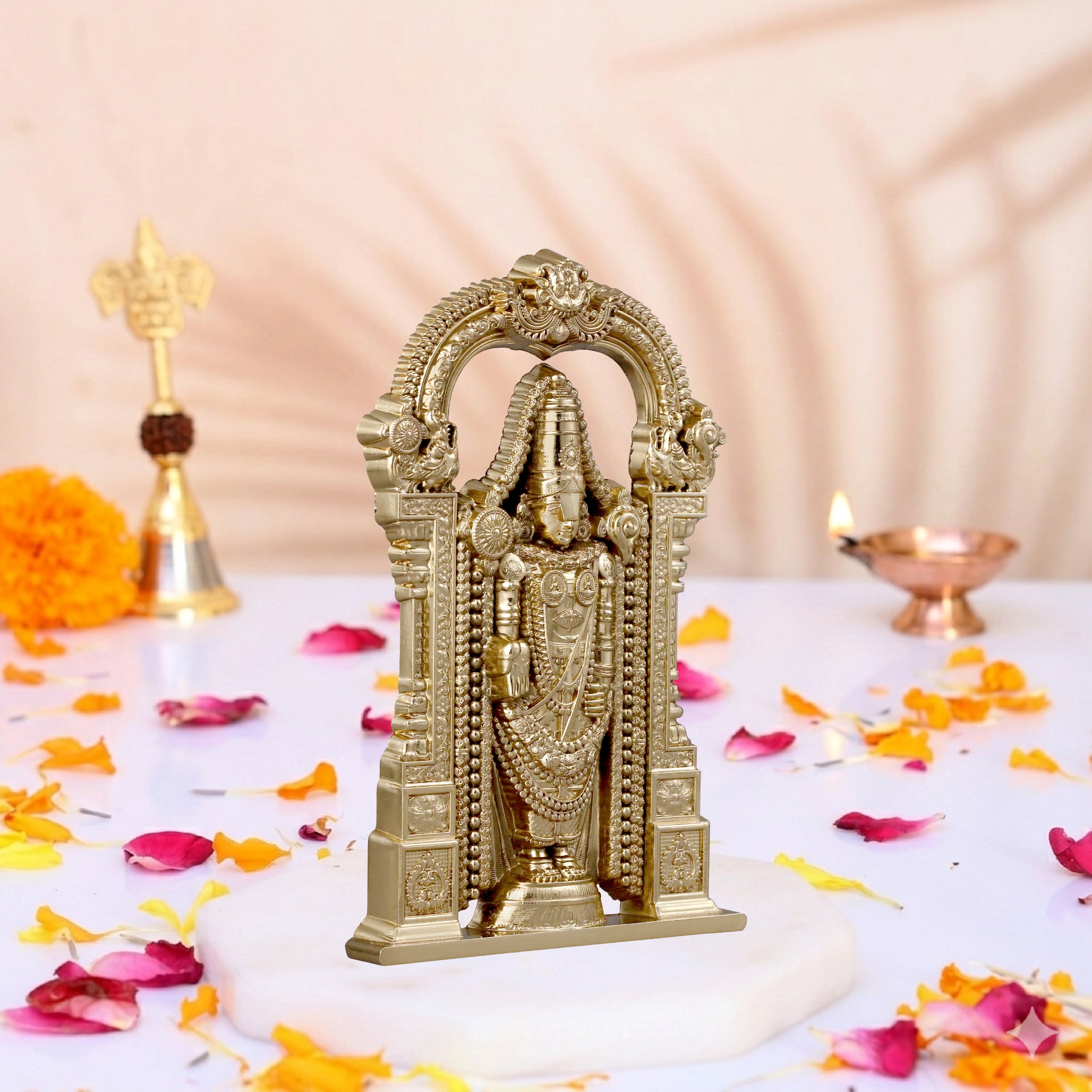 Tirupati 6 Inch (Gold)