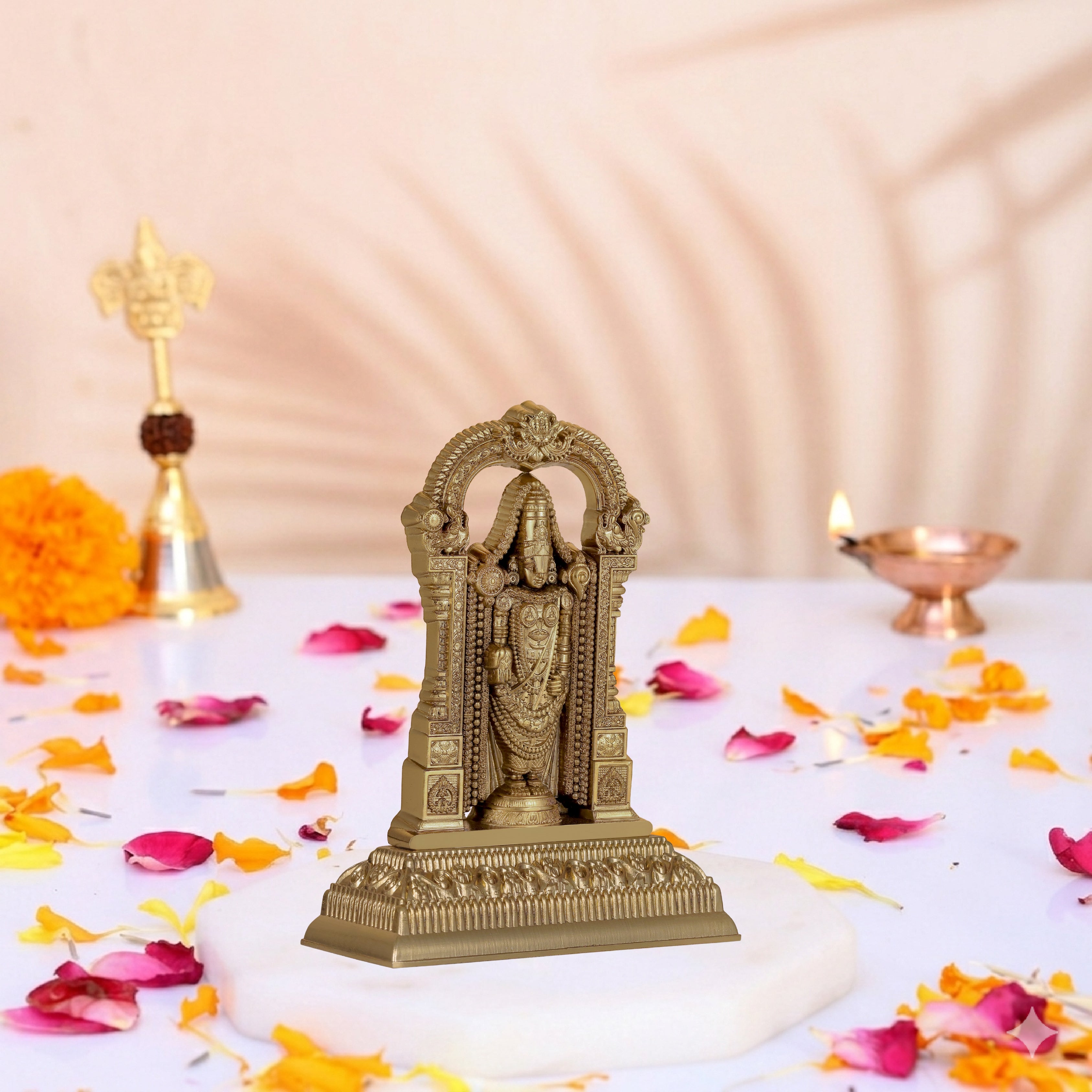 Tirupati 5.5 Inch (Gold)