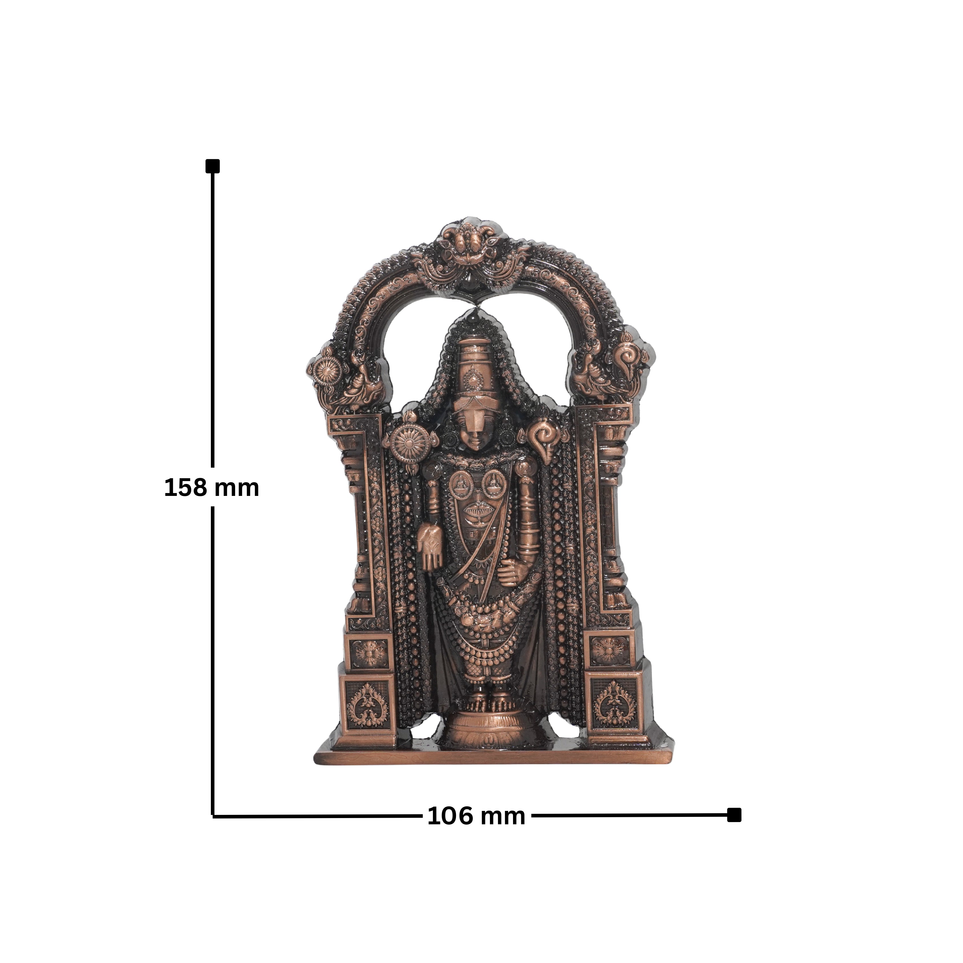 Tirupati 6 Inch (Copper)