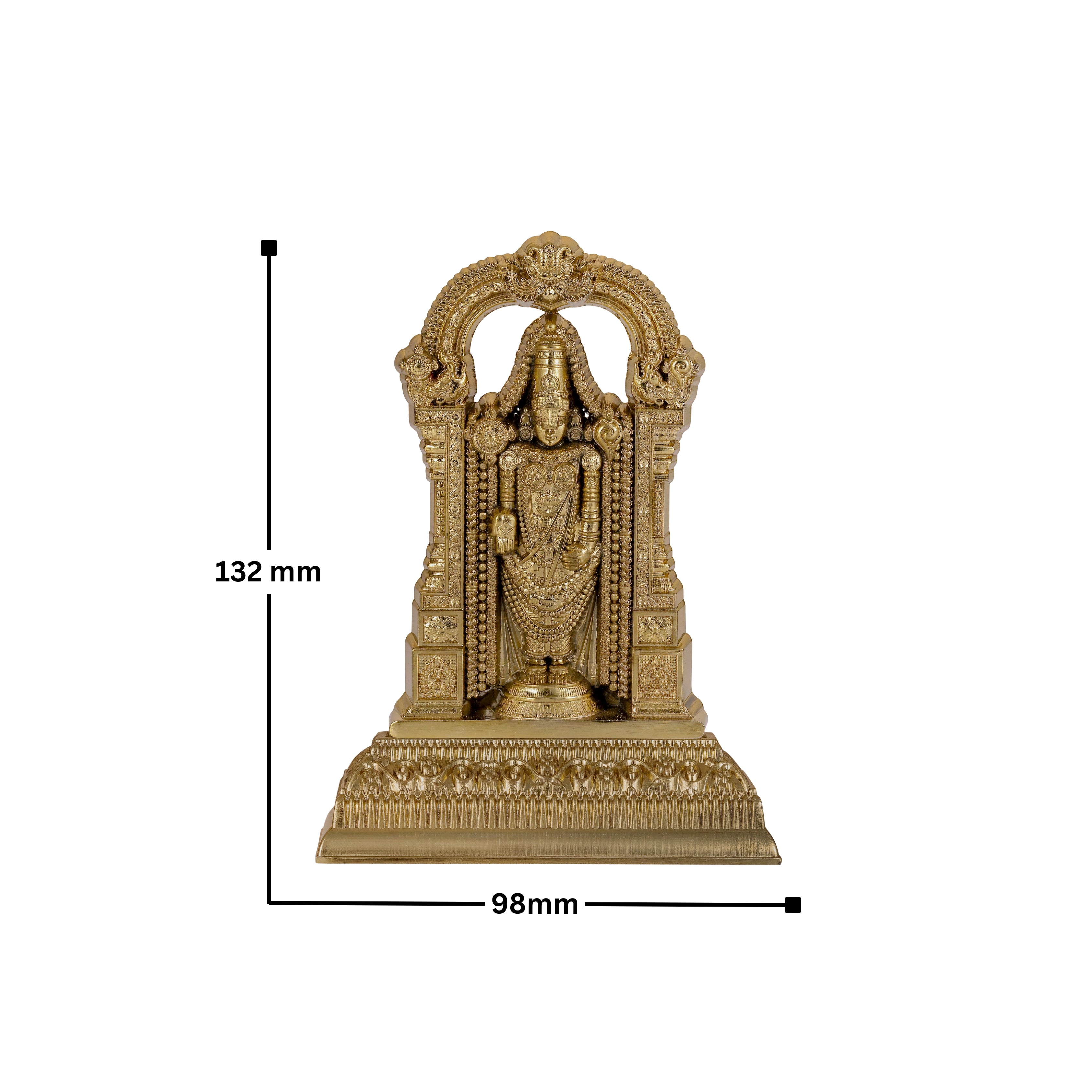 Tirupati 5.5 Inch (Gold)