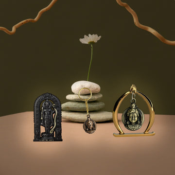 Combo 11 (Ram Jula,3" Ram Lalla Murti, Keychain)