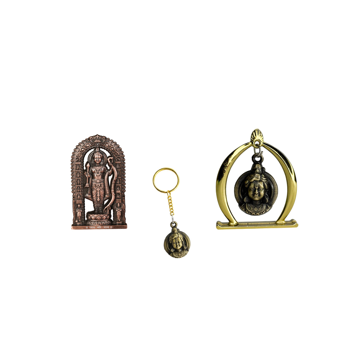 Combo 14 (Ram Jula,3" Ram Lalla Murti, Keychain)