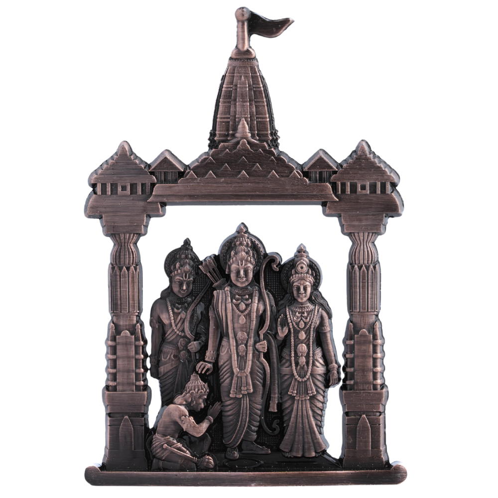 Divine Ram Darbar idol set for home altar