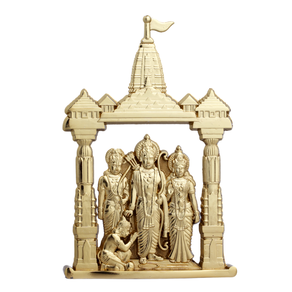 Ram Darbar pooja statue crafted for temples