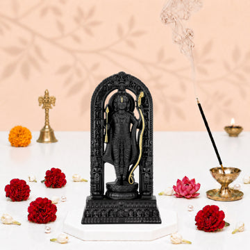 Ram Lalla Idol Black Finish 4 Inch