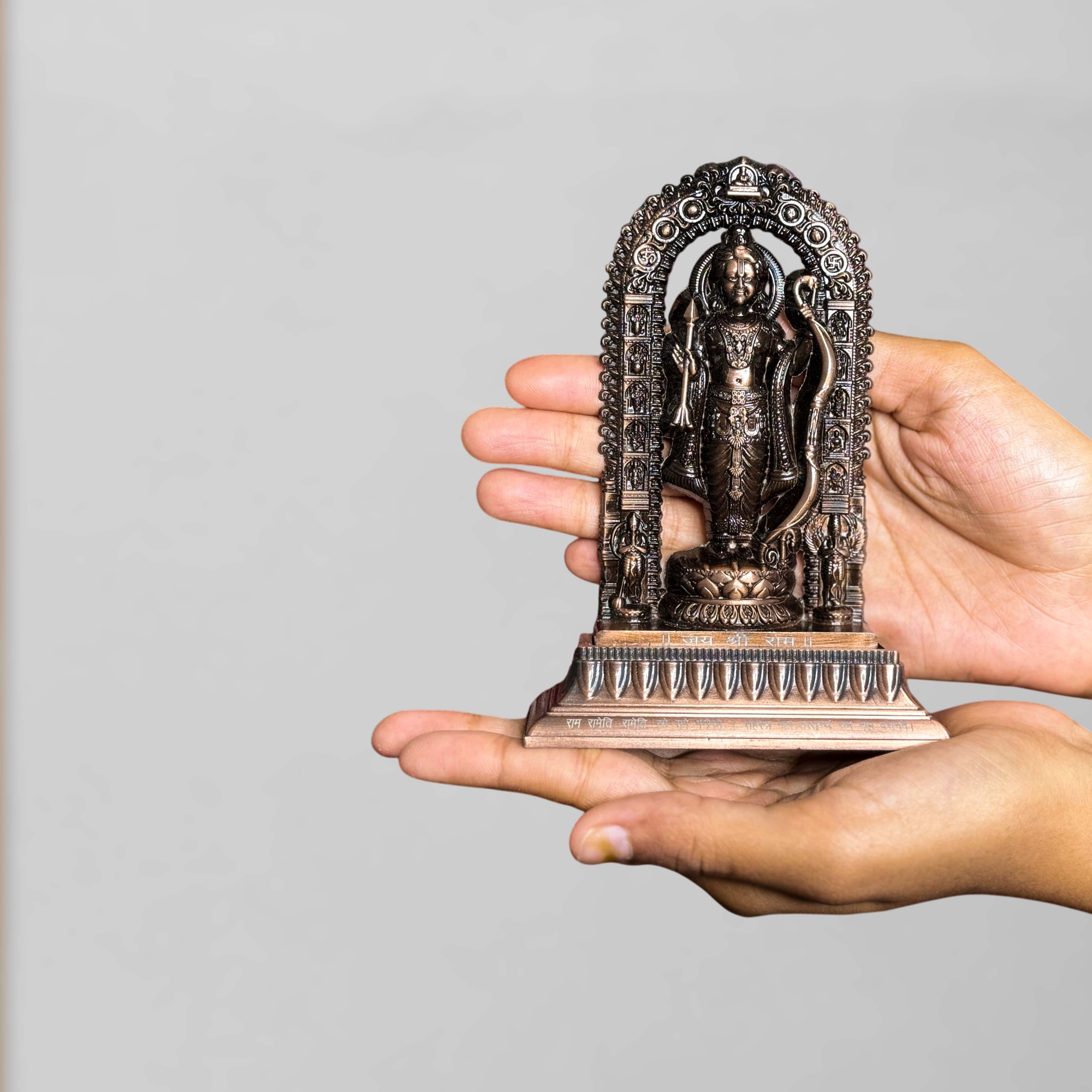 Shree Ram Lalla Murti 5.5 inch (Copper)