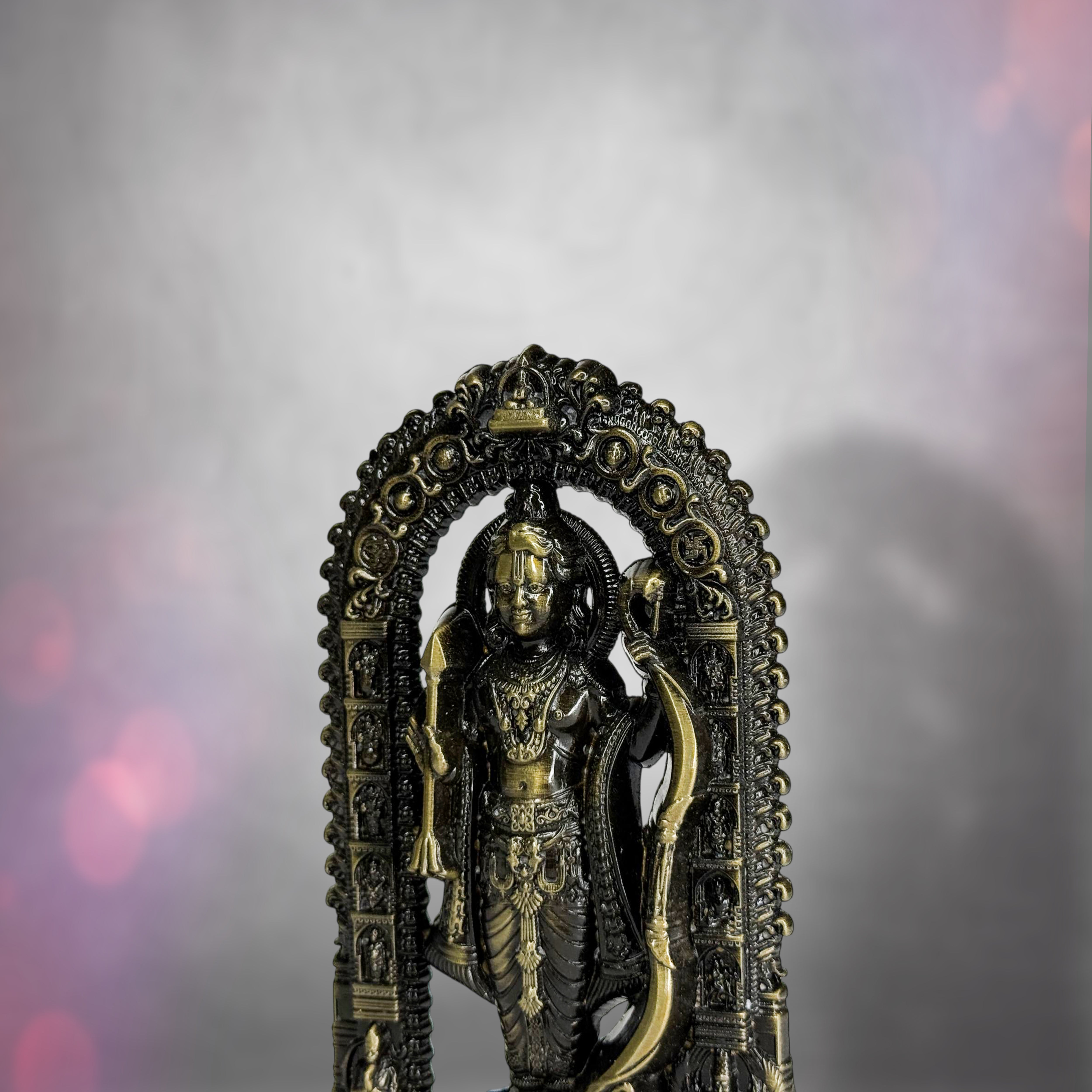 Shree Ram Lalla Murti 5.5 inch (Brass Antique)