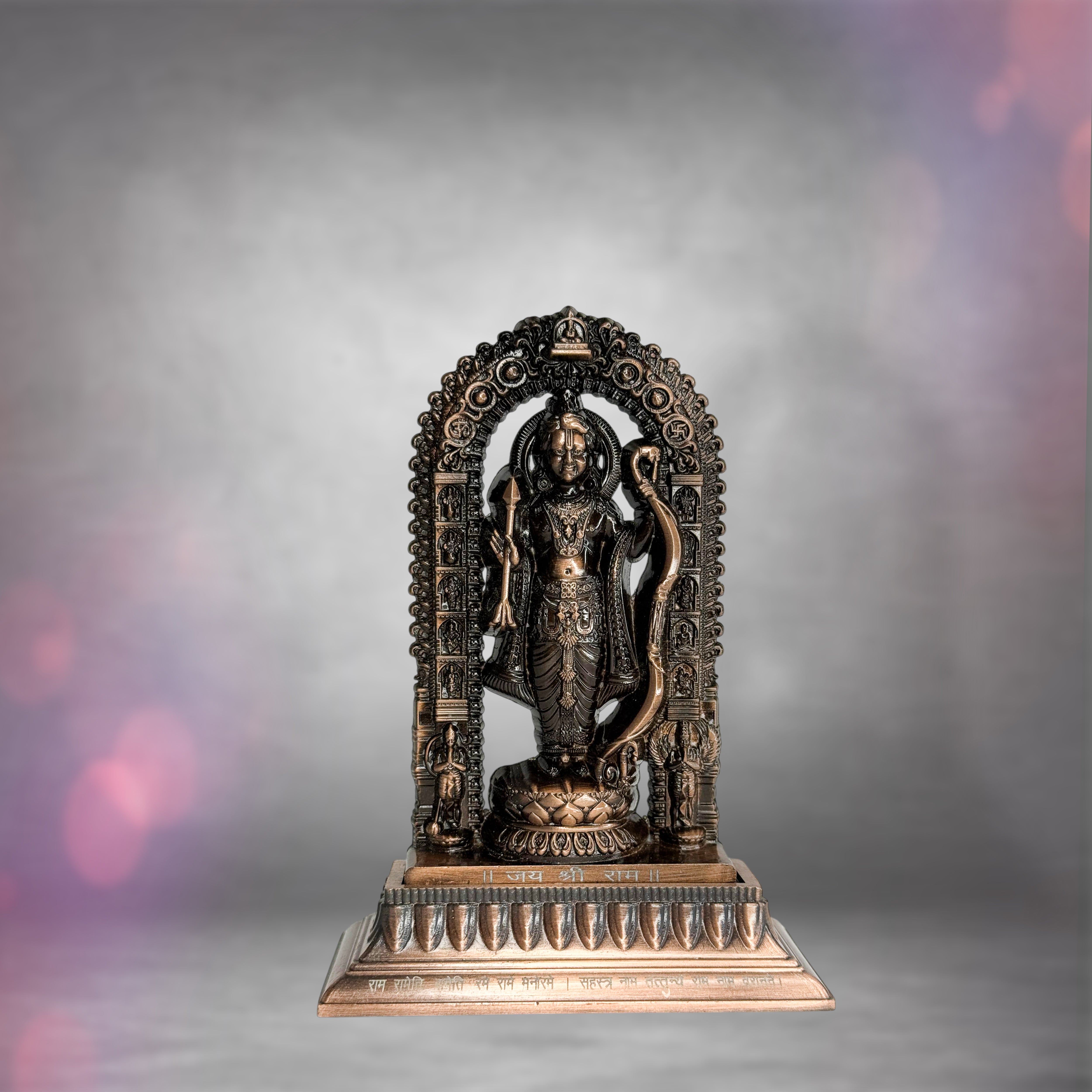 Shree Ram Lalla Murti 5.5 inch (Copper)
