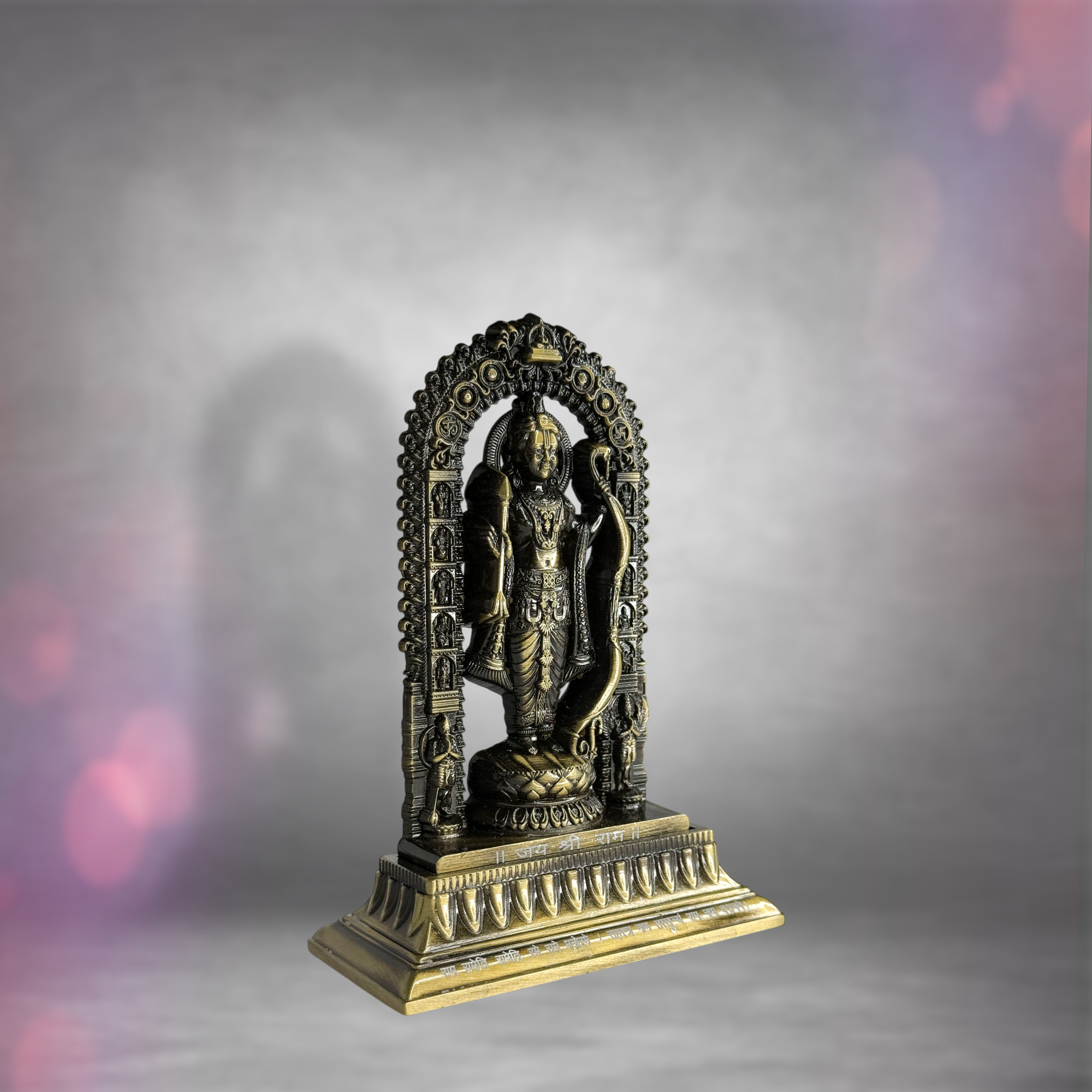 Shree Ram Lalla Murti 5.5 inch (Brass Antique)
