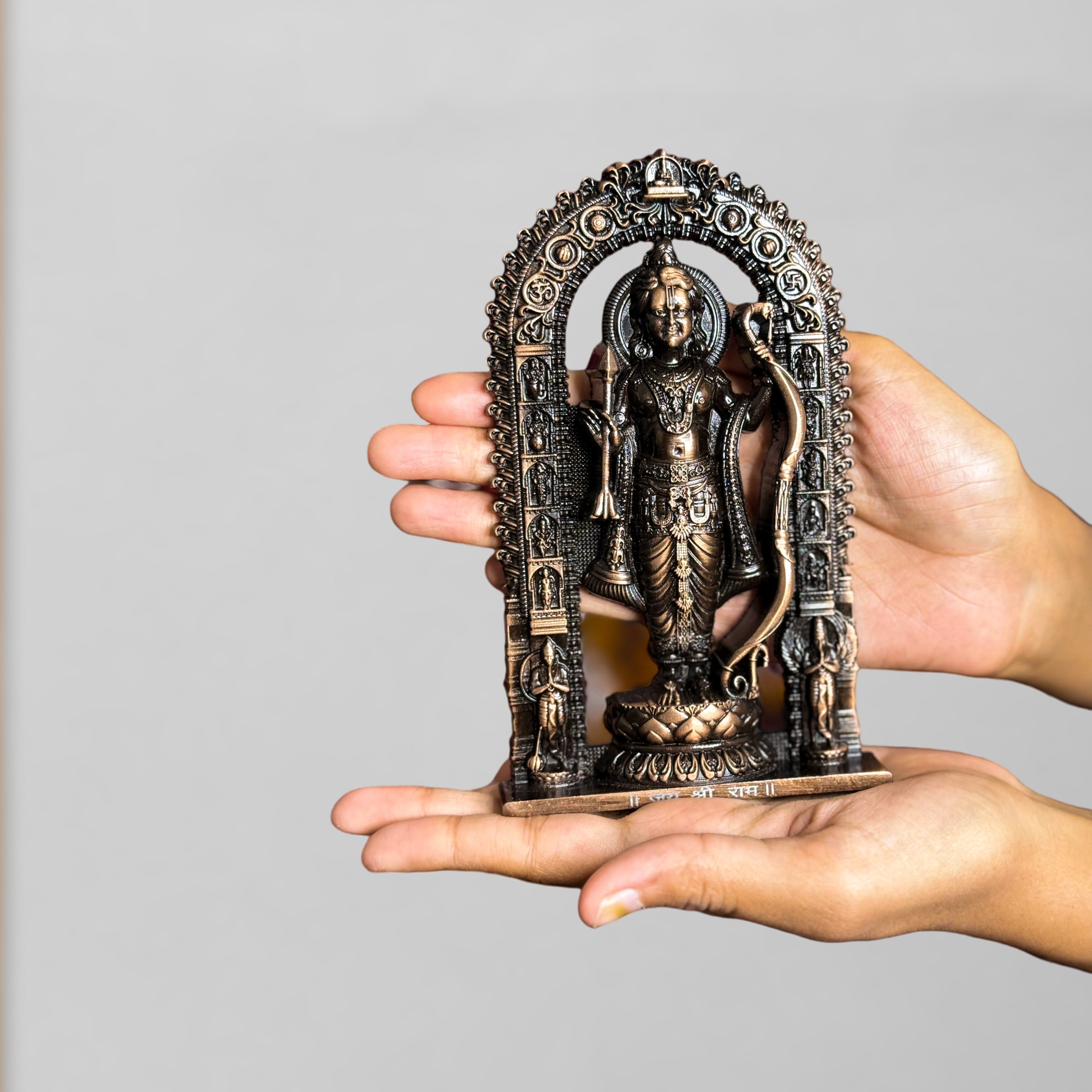 Shree Ram Lalla Murti 6 inch (Copper)