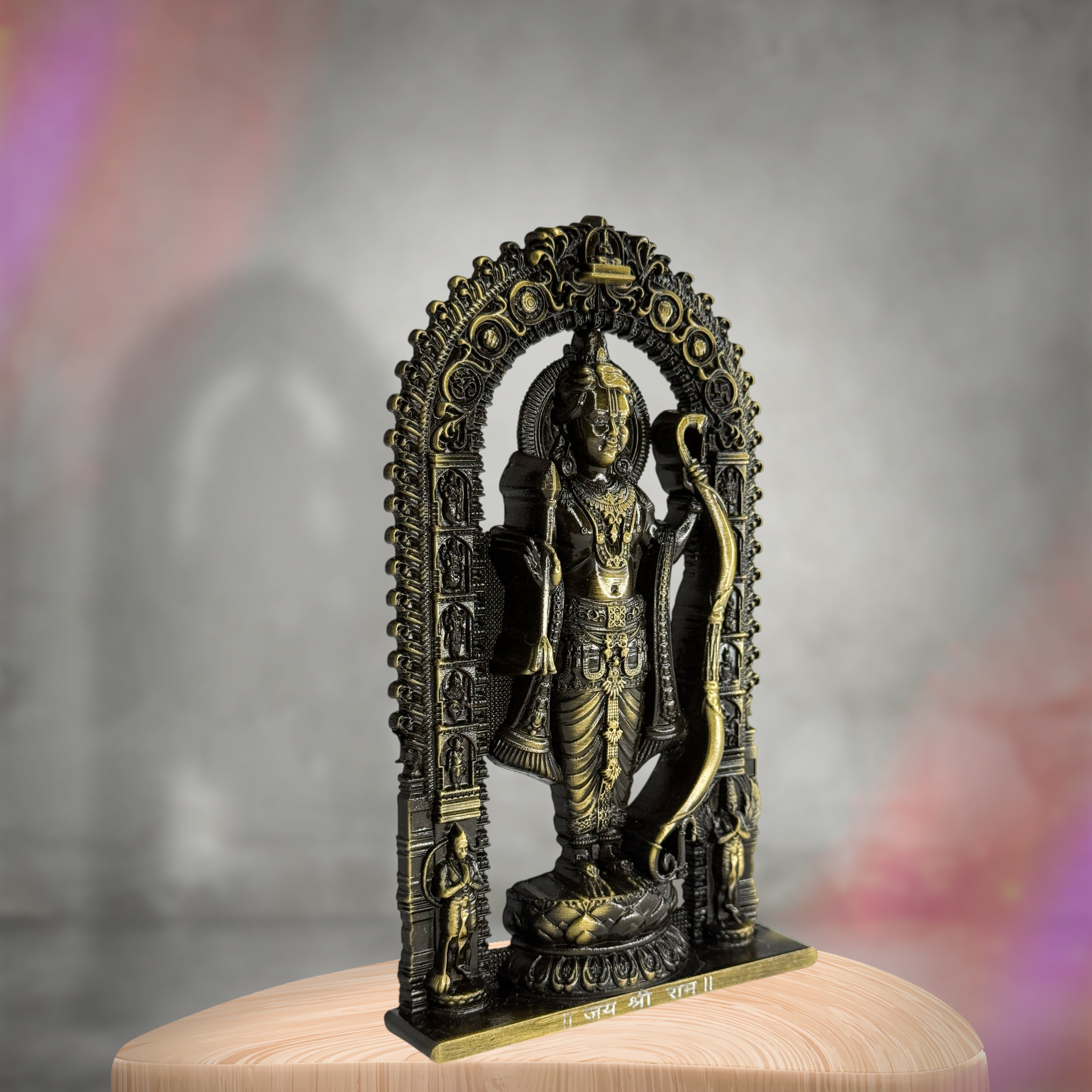 Shree Ram Lalla Murti 6 inch (Brass antique)