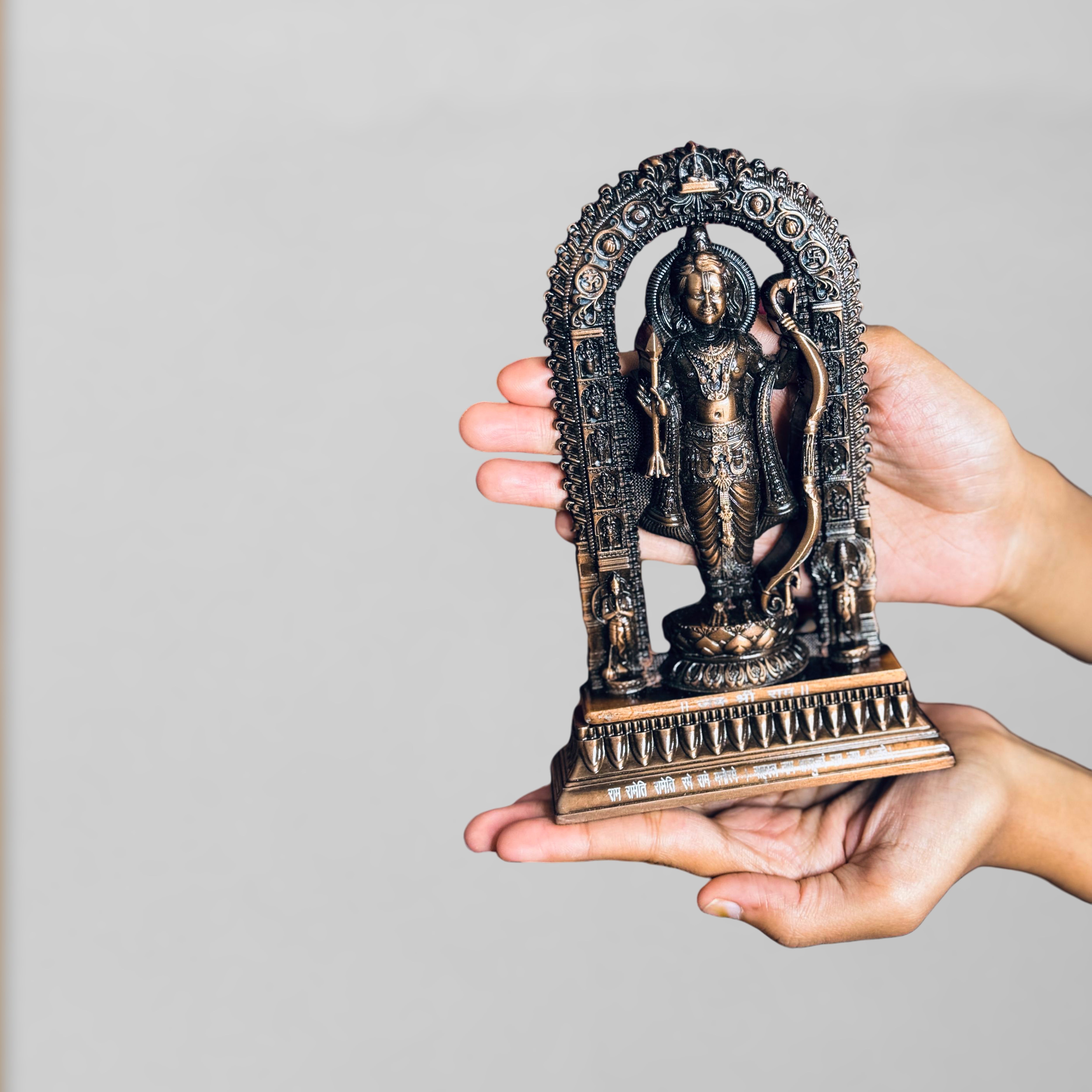 Shree Ram Lalla Murti 7 inch (Copper)