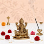 Lakshmiji Idol Gold Finish 4 Inch