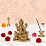 Lakshmiji Idol Gold Finish 4 Inch