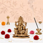 Ganeshji Idol Gold Finish 4 Inch