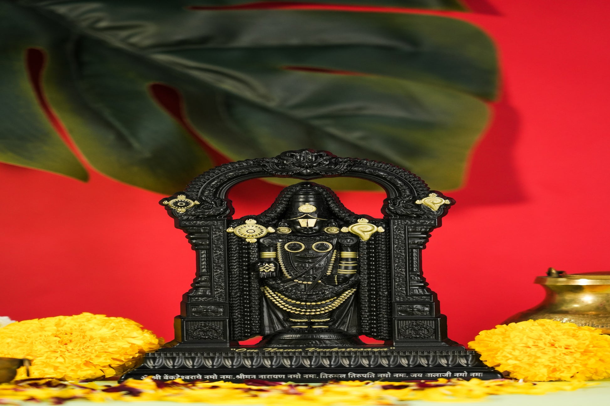Tirupati Balaji murti enhancing spiritual interiors