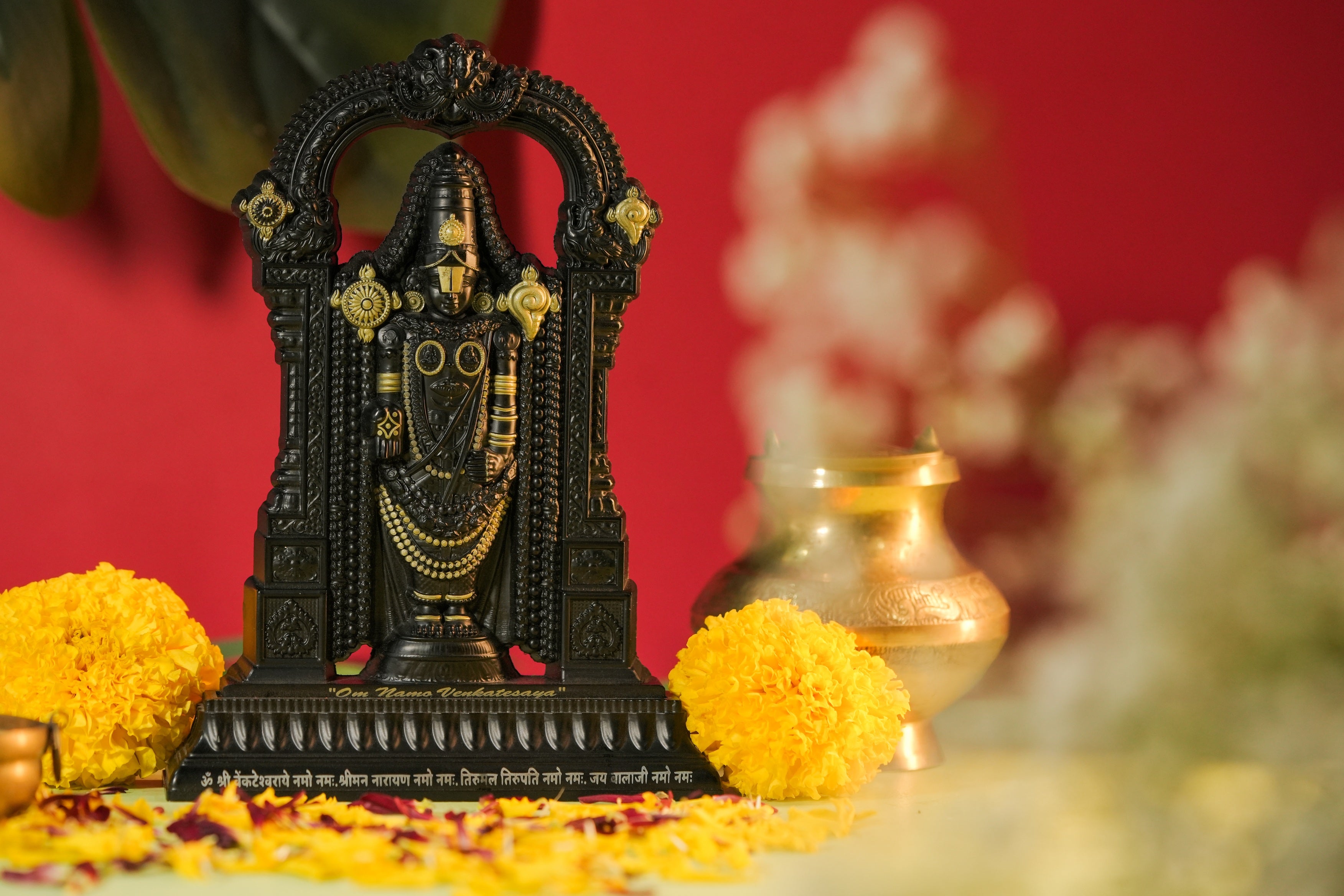 Sacred Tirupati idol ideal for pooja or gifting