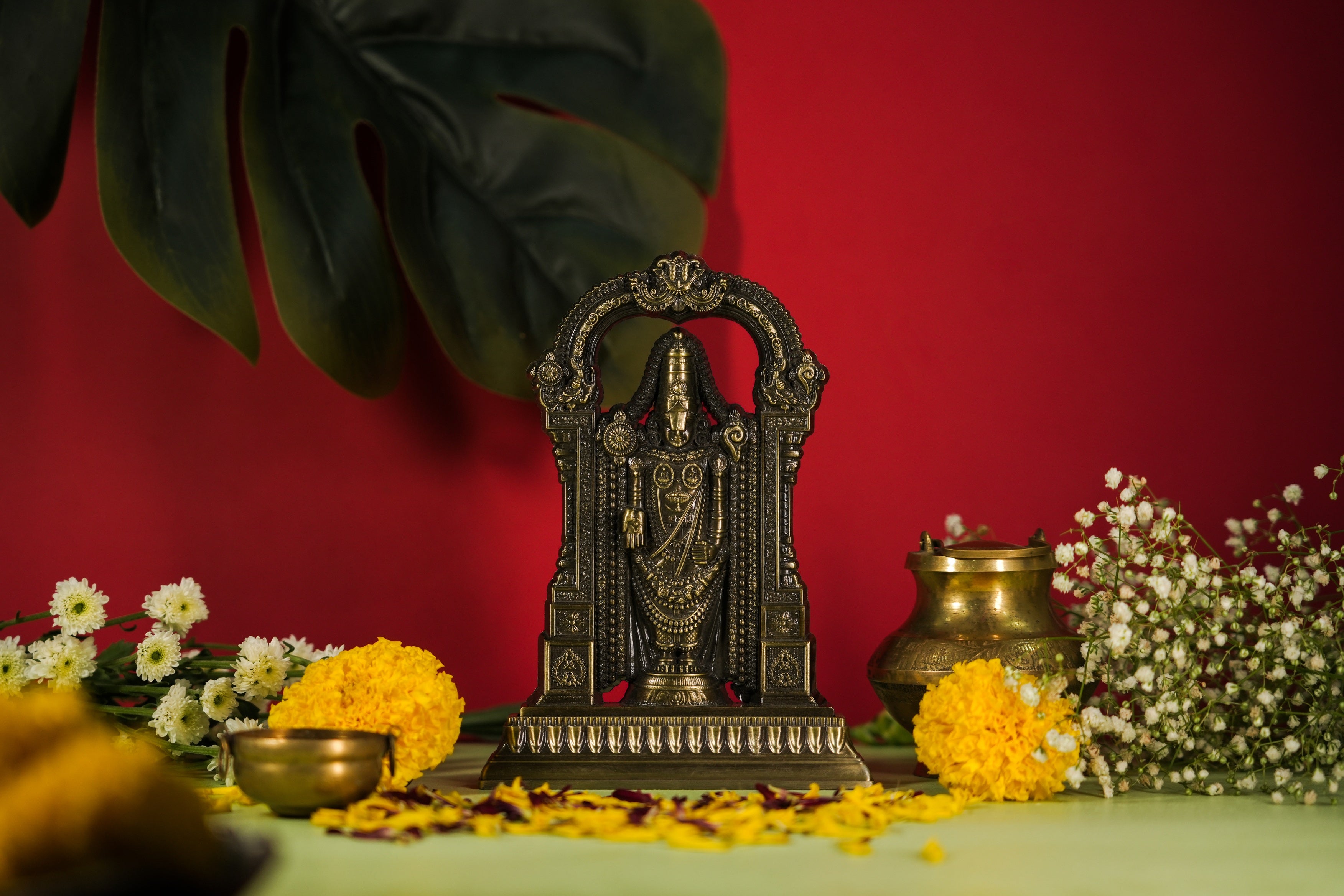Tirupati Balaji idol symbolizing spiritual prosperity