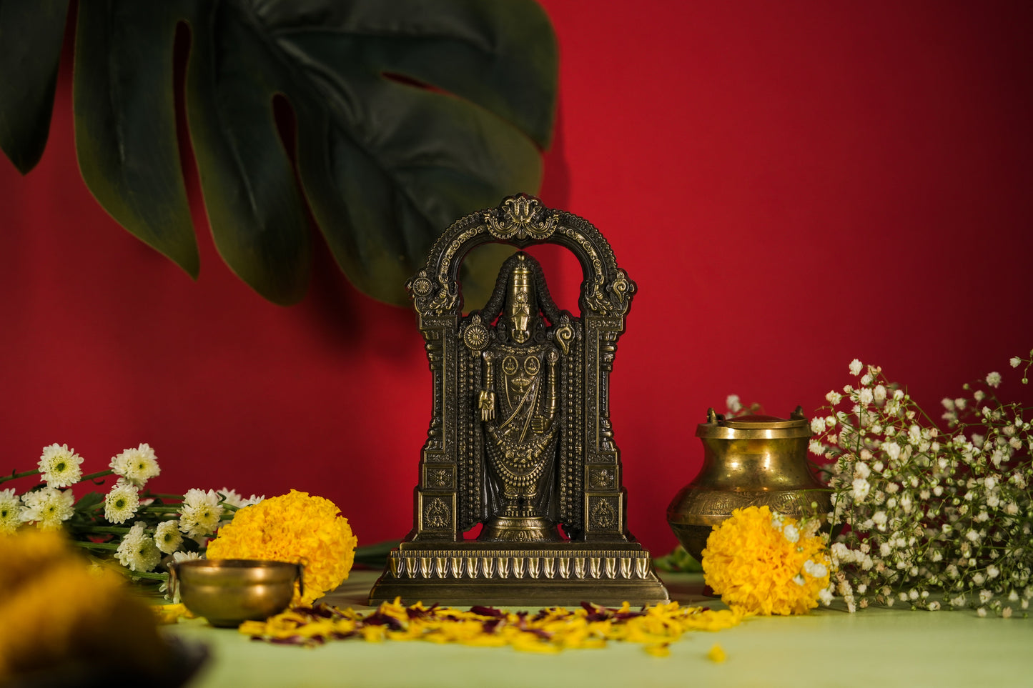 Tirupati Balaji Idol (Copper)