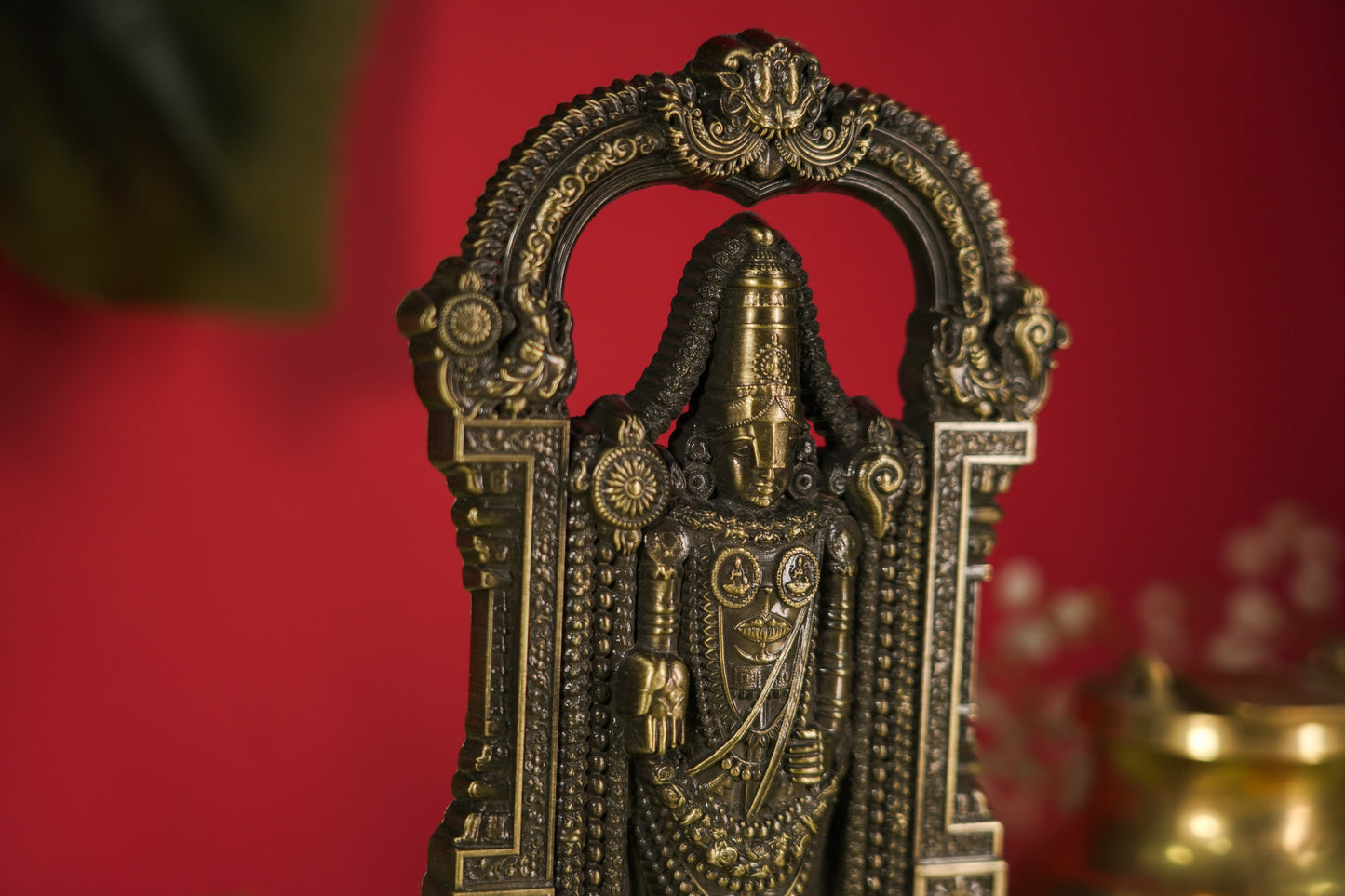Tirupati Balaji Idol (Copper)