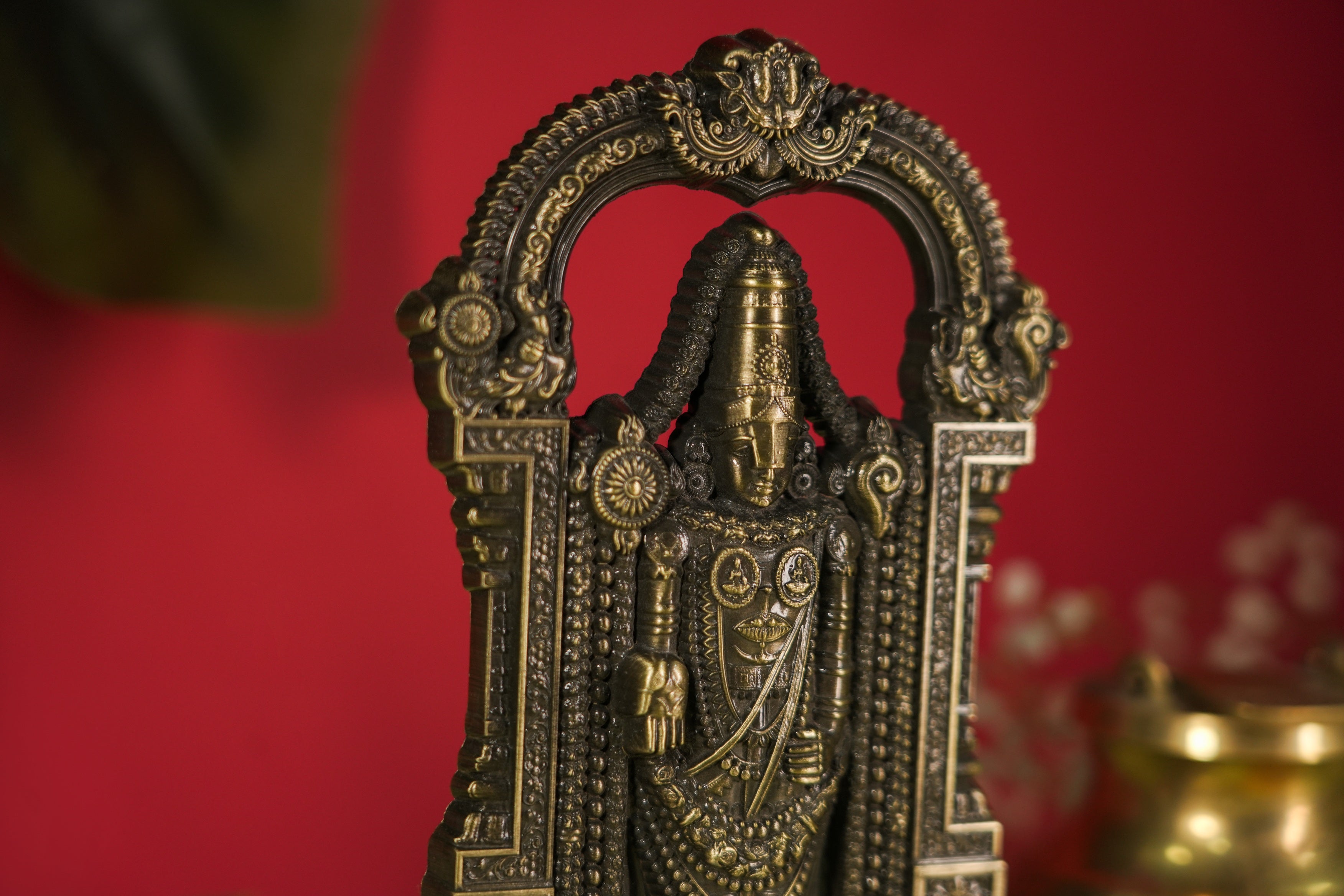 Handcrafted Balaji statue symbolizing grace and devotion