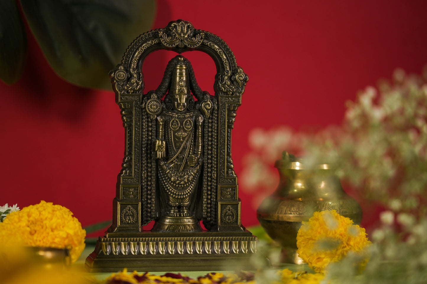 Tirupati Balaji Idol (Brass)