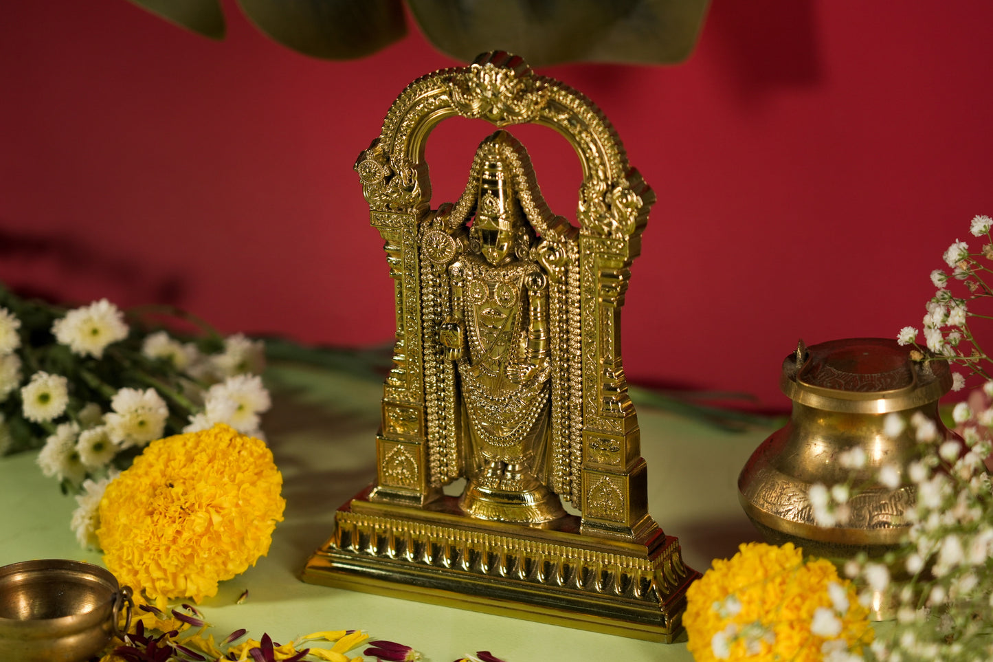 Tirupati Balaji Idol (Gold)