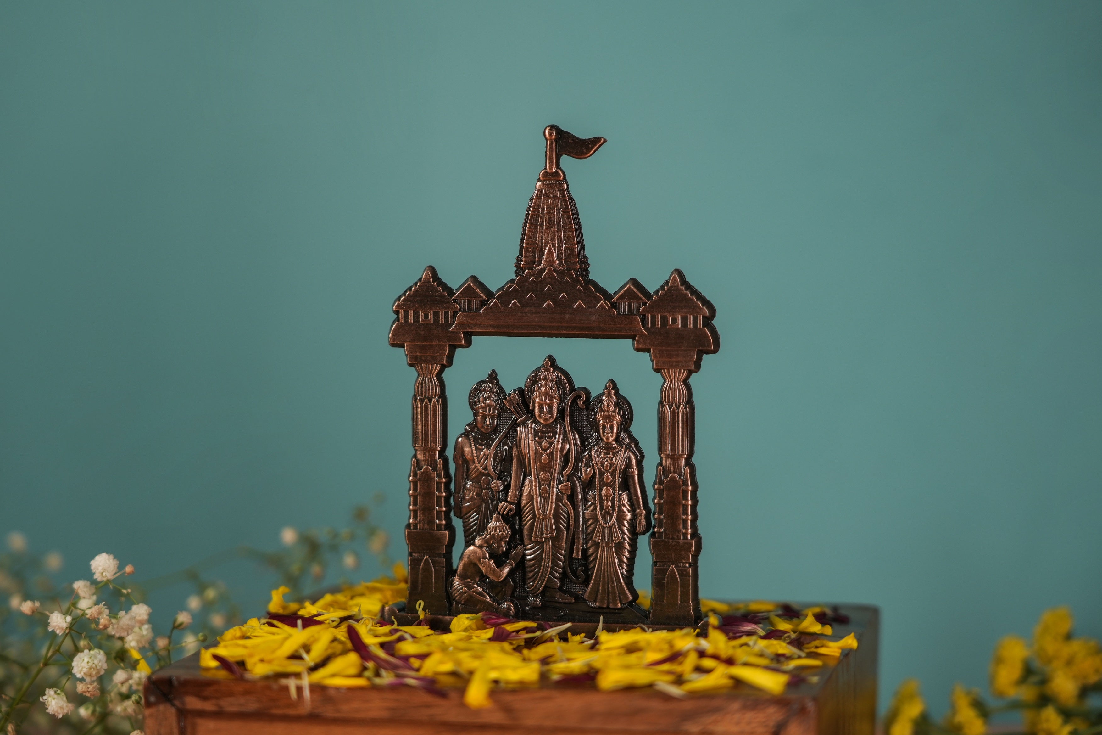 Ram Darbar idol featuring ornate design and traditional charm