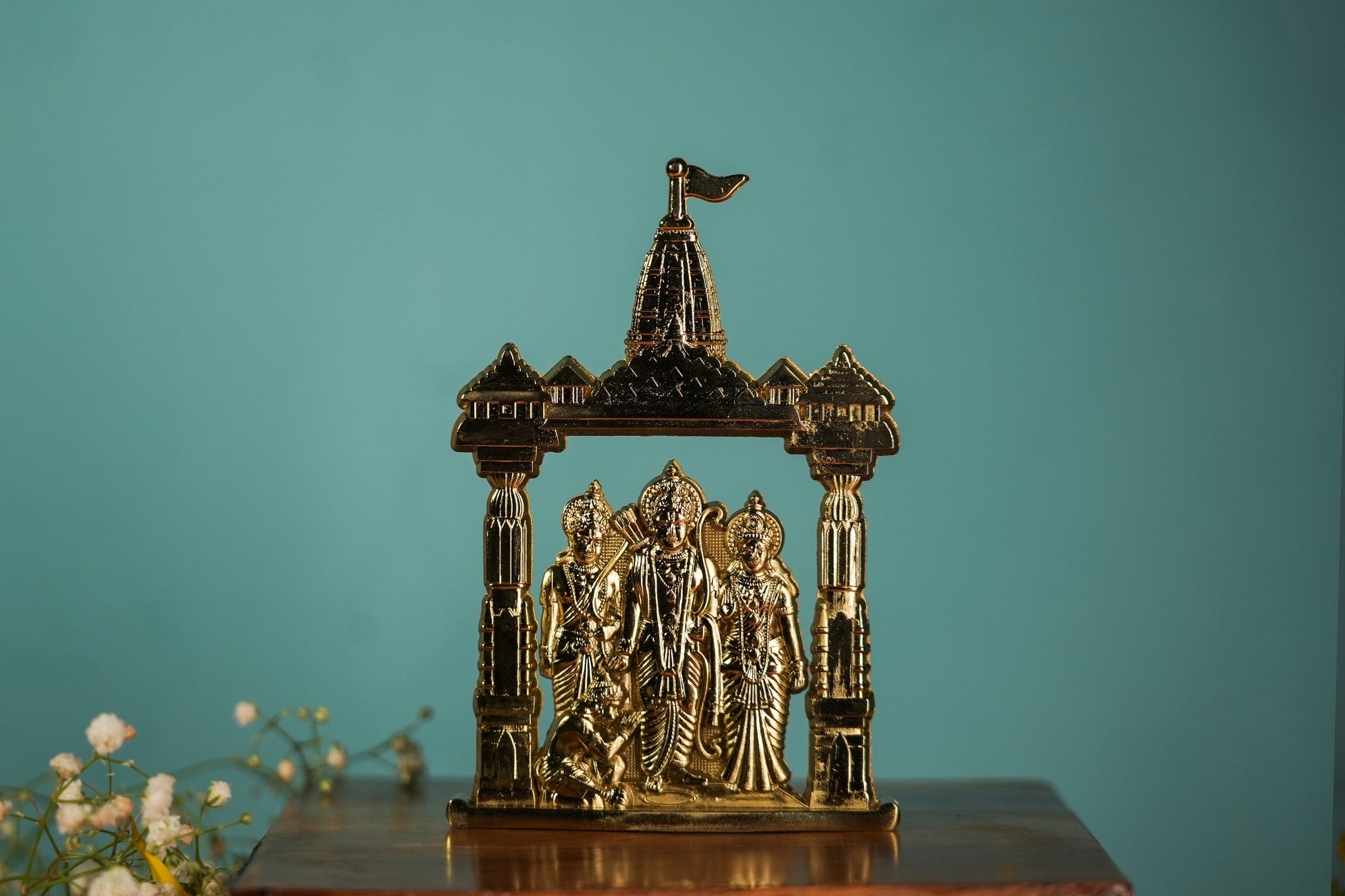 Ram Darbar spiritual ensemble crafted for sacred décor