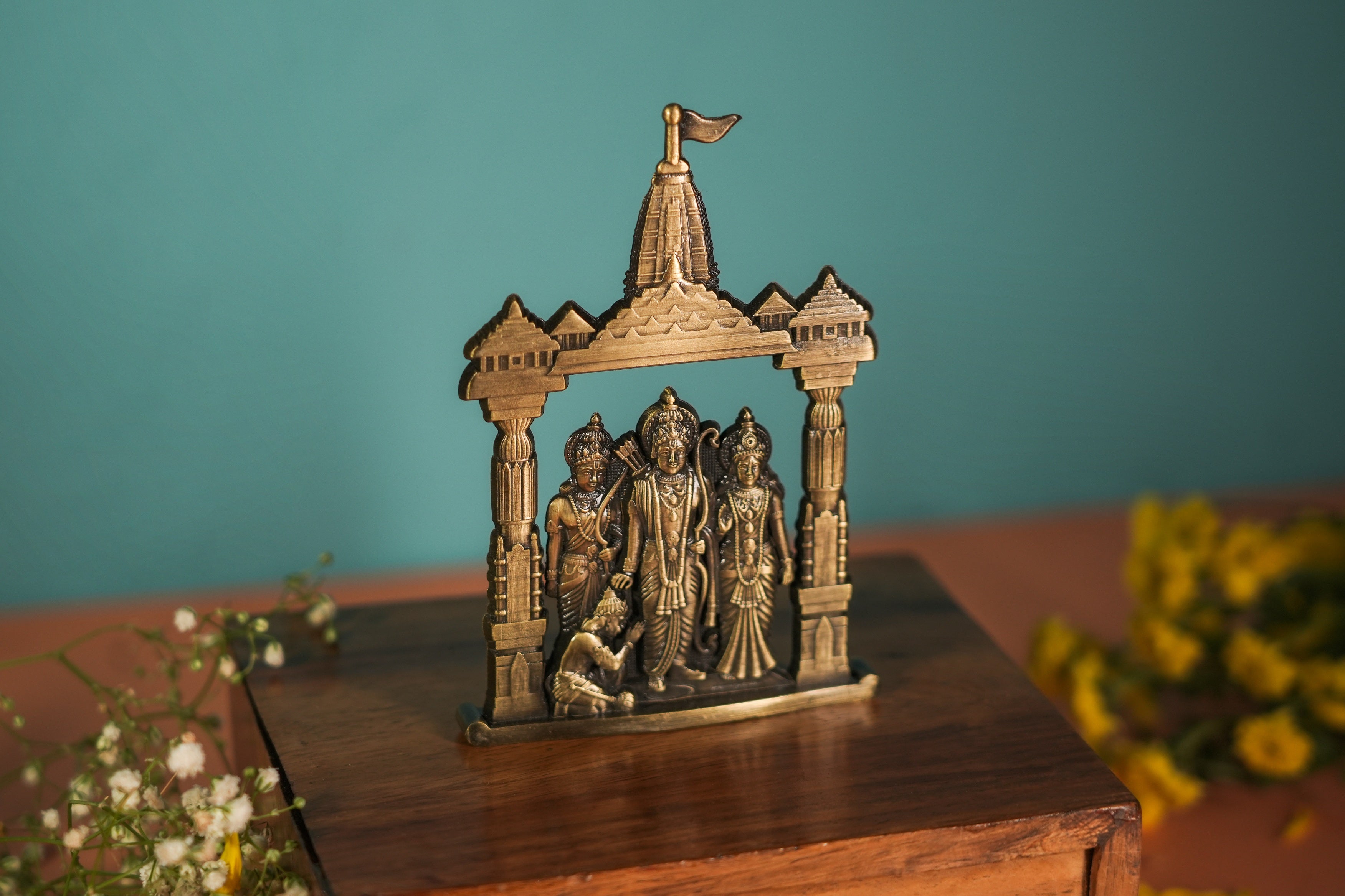 Ram Darbar (Brass Antique)