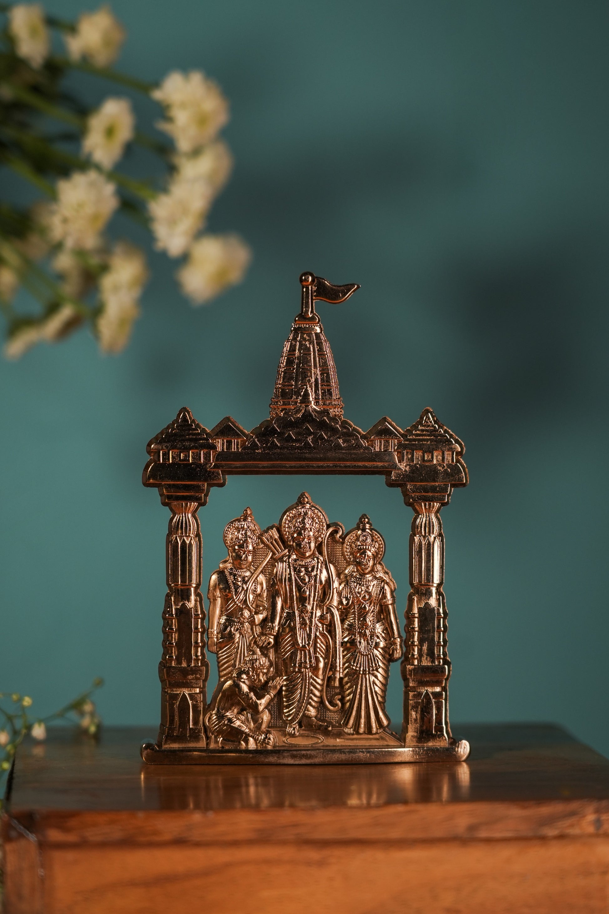 Shri Ram Darbar crafted with traditional elegance