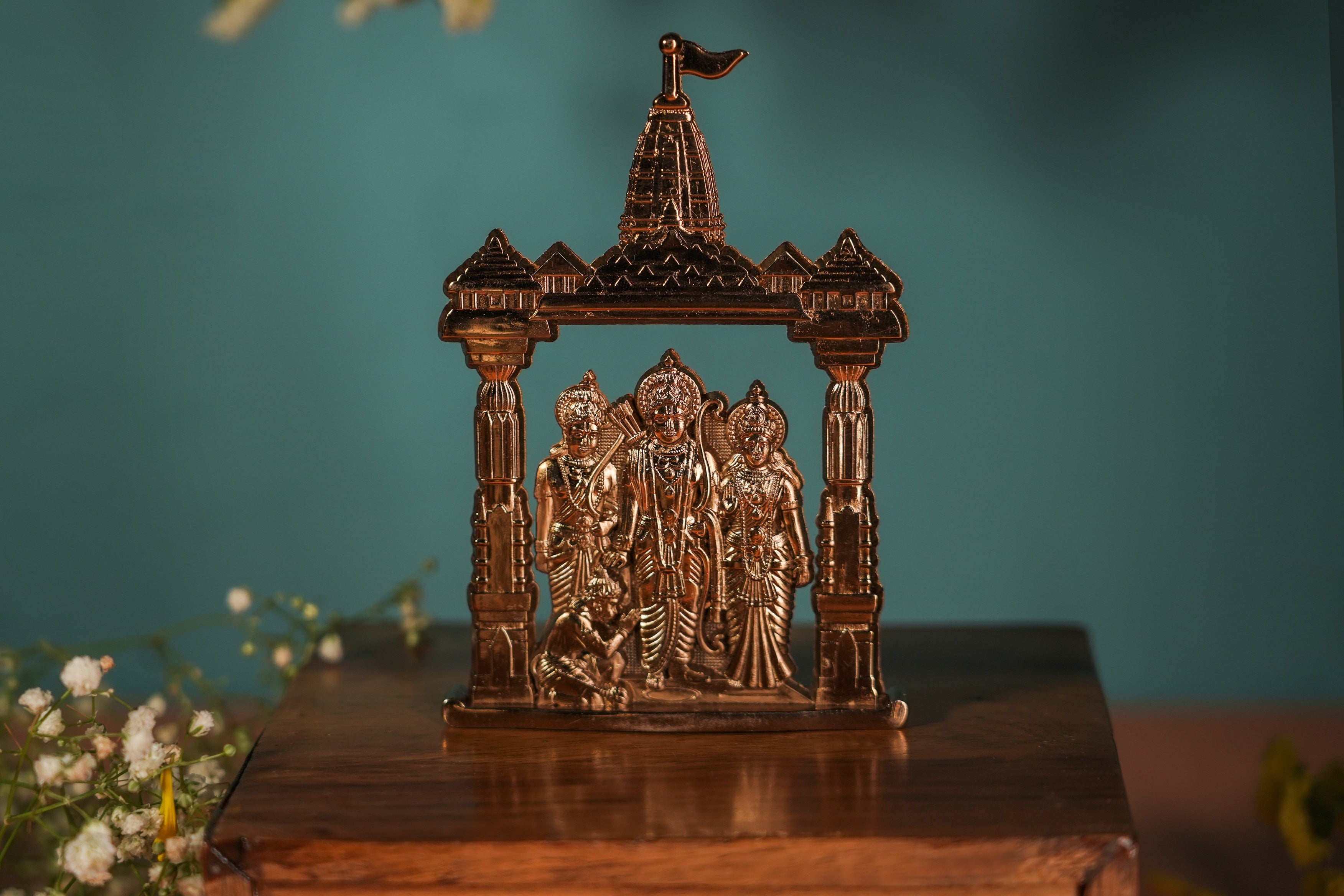 Sacred Ram Darbar murti ideal for home temple