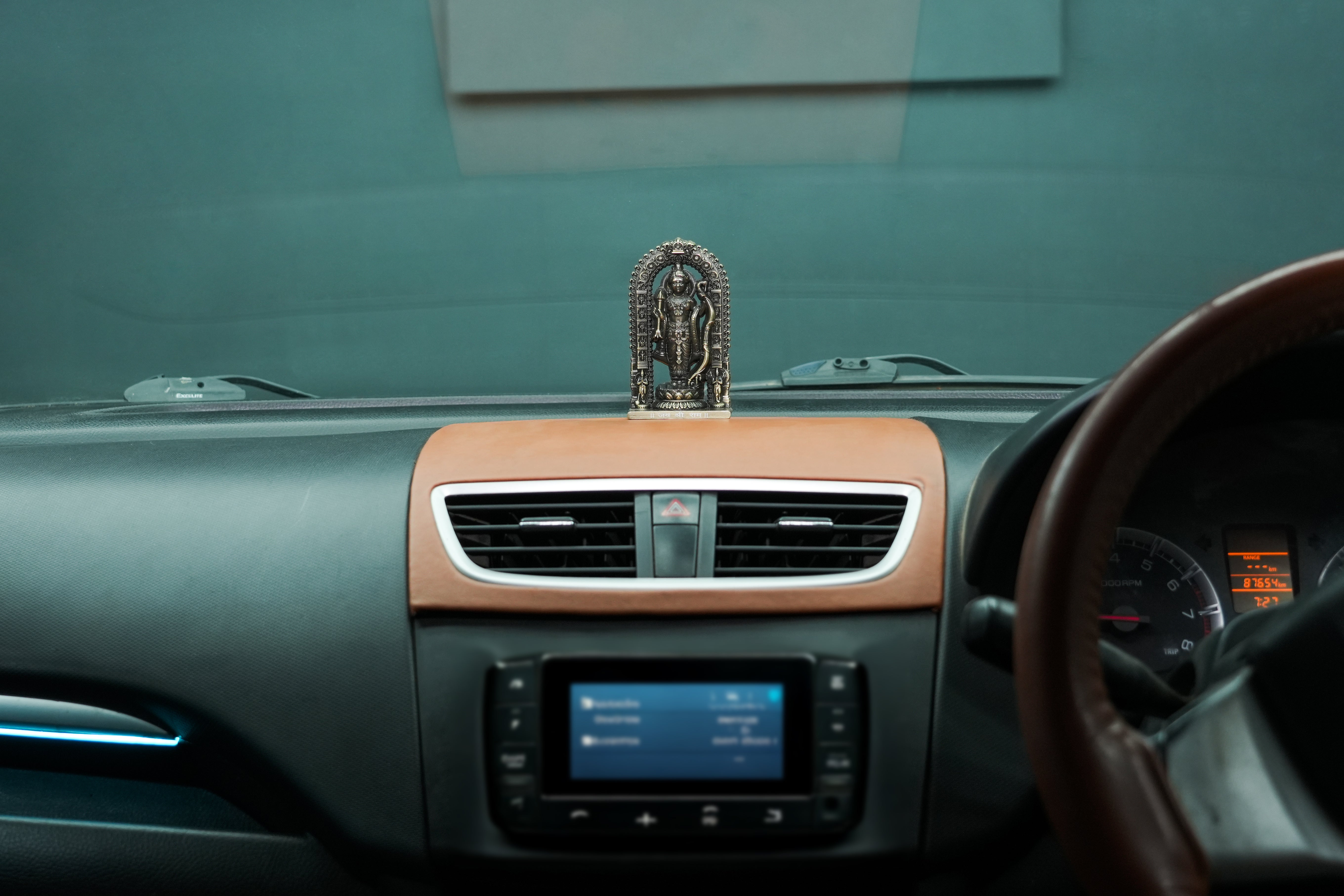 Shree Ram Lalla Murti 4.5 inch (Brass Antique)