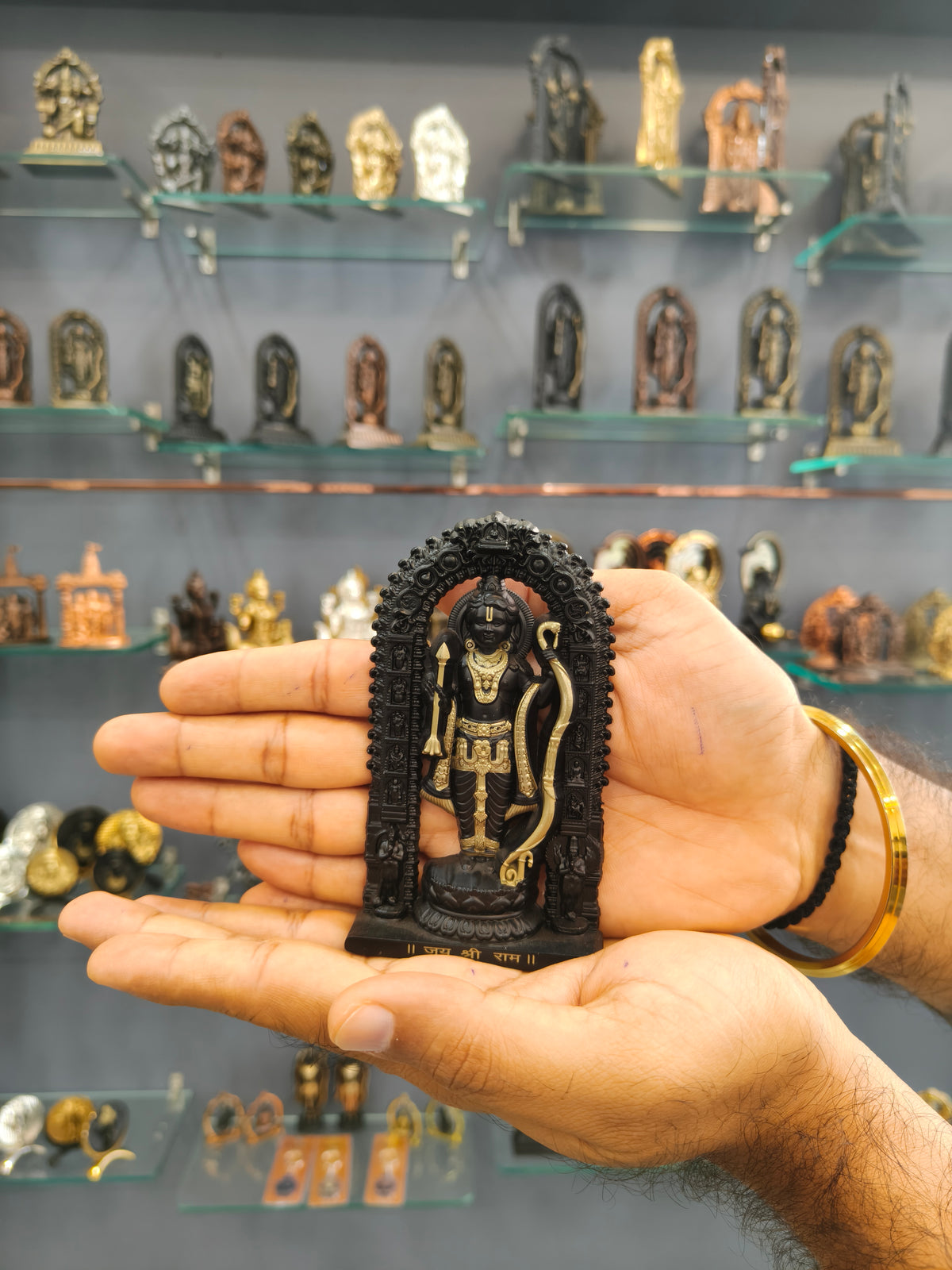 Ram Lalla Idol Full Shringar 4.5 Inch