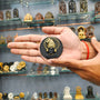 Khatushyamji Fridge Magnet Black Finish 2.4 Inch