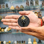 Ganeshji Fridge Magnet Black Finish 2.4 Inch