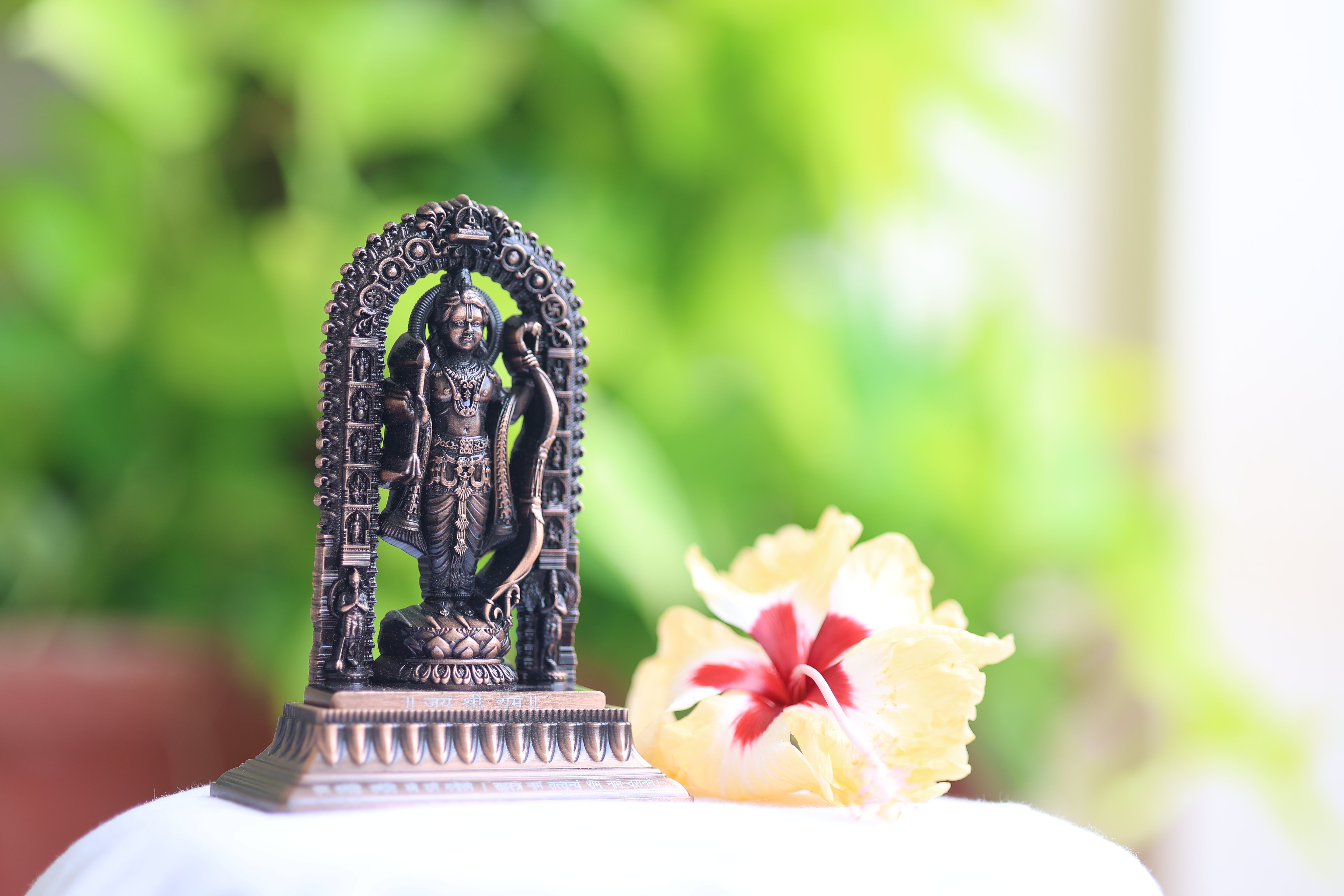 Shree Ram Lalla Murti 5.5 inch (Copper)