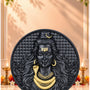 Mahadev Fridge Magnet Black Finish 2.4 Inch