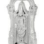 Tirupati Balaji Idol Silver Finish 4.5 Inch